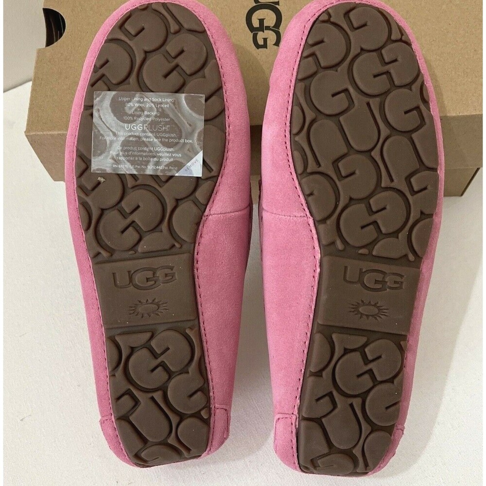 New UGG Scalloped Women Fashion Moccasin Slippers US Size 6 Wildflower - Picture 8 of 8